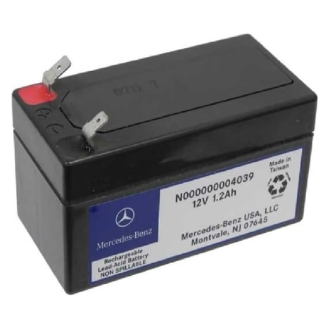 Mercedes 07-23 Secondary Auxiliary Battery 1.2AH - Part No. 000000004039