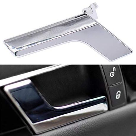 Chrome Interior Door Handle Replacement For W204 - Left Side - Image 4