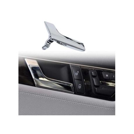 Chrome Interior Door Handle Replacement For W204 - Left Side - Image 5