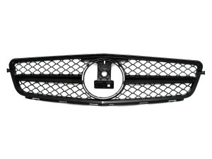 Front Bumper Grill Replacement Compatible With Mercedes Benz W204 C-Class